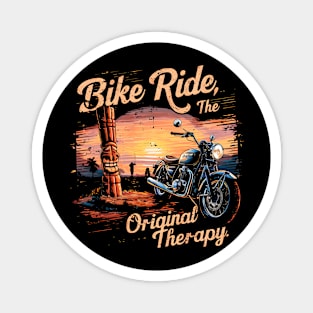 Bike Ride the original Therapy | Bike Lover Magnet